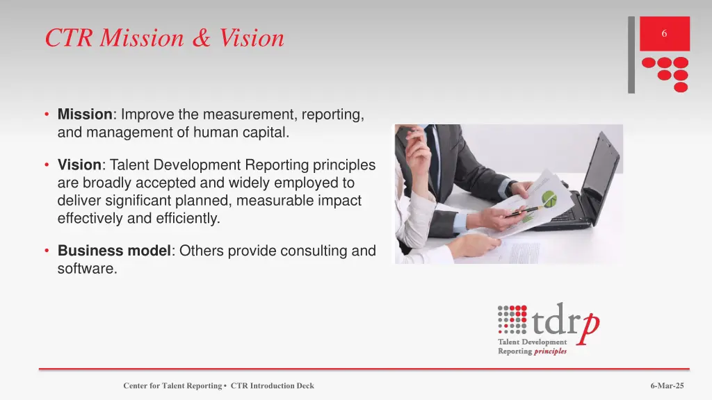 ctr mission vision