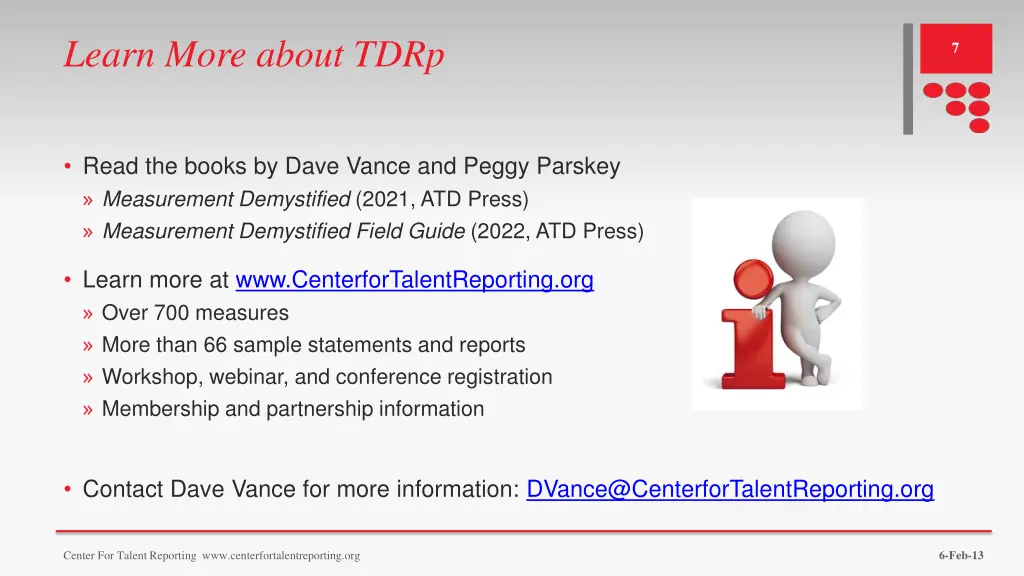 learn more about tdrp