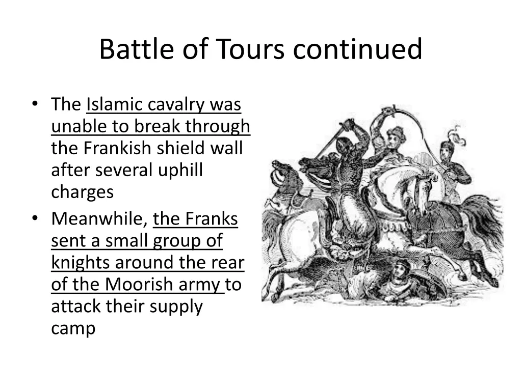 battle of tours continued 1