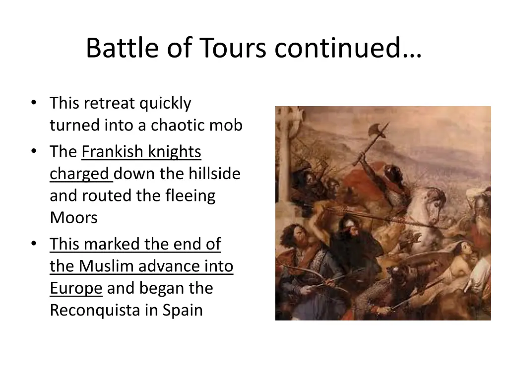 battle of tours continued 3