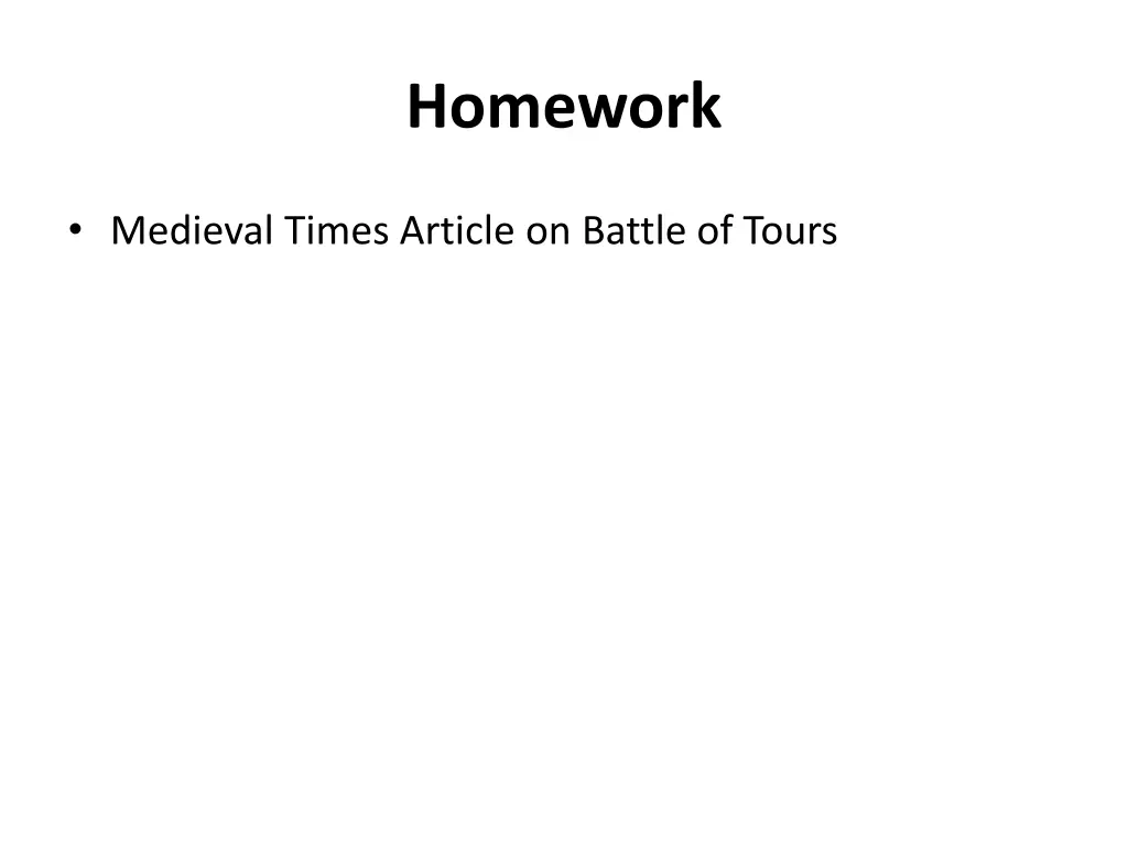 homework
