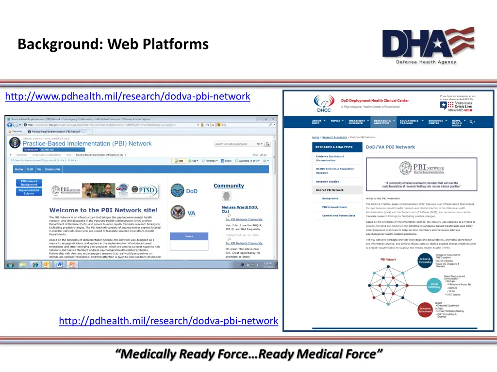 background web platforms