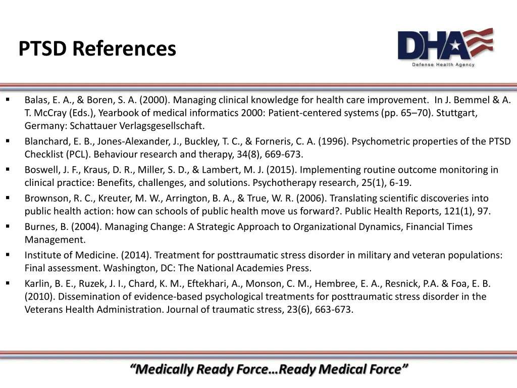 ptsd references