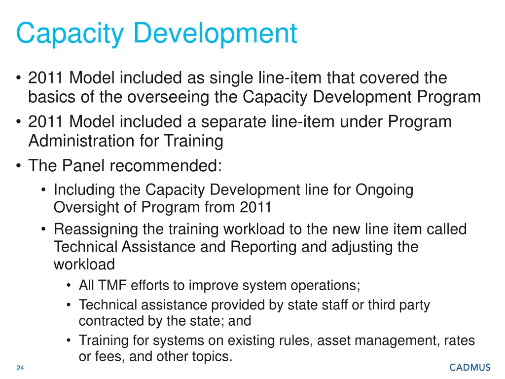 capacity development