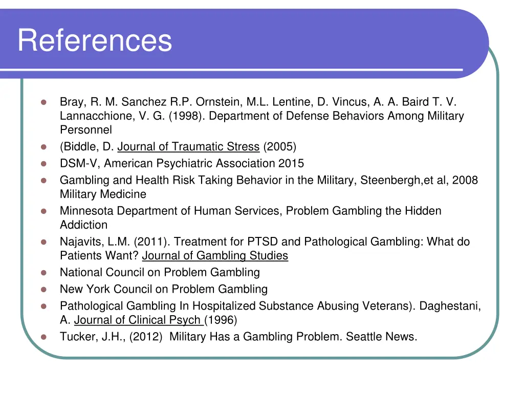 references