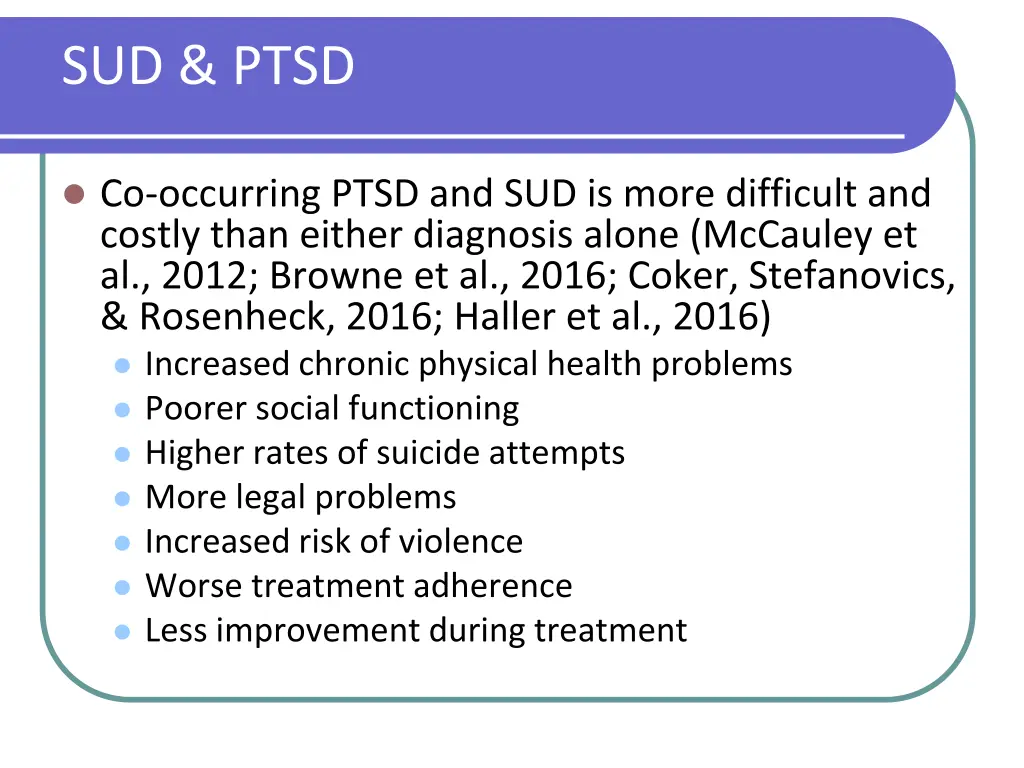 sud ptsd
