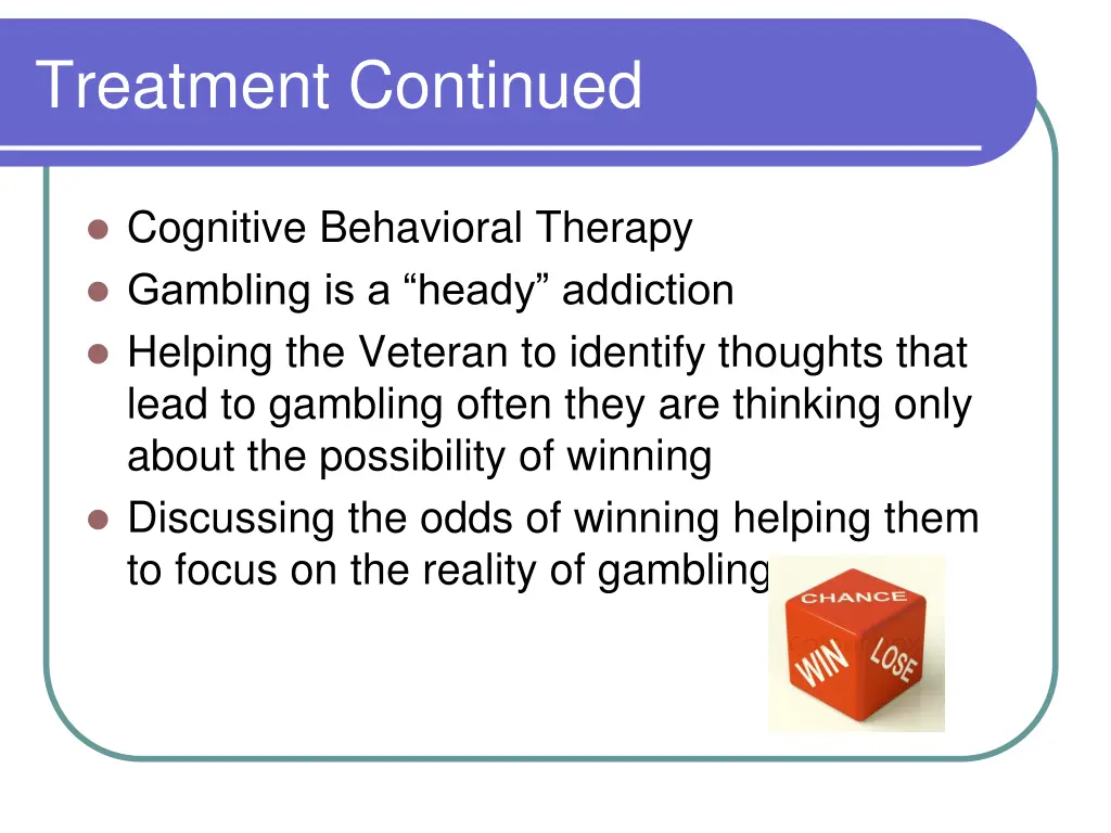 treatment continued