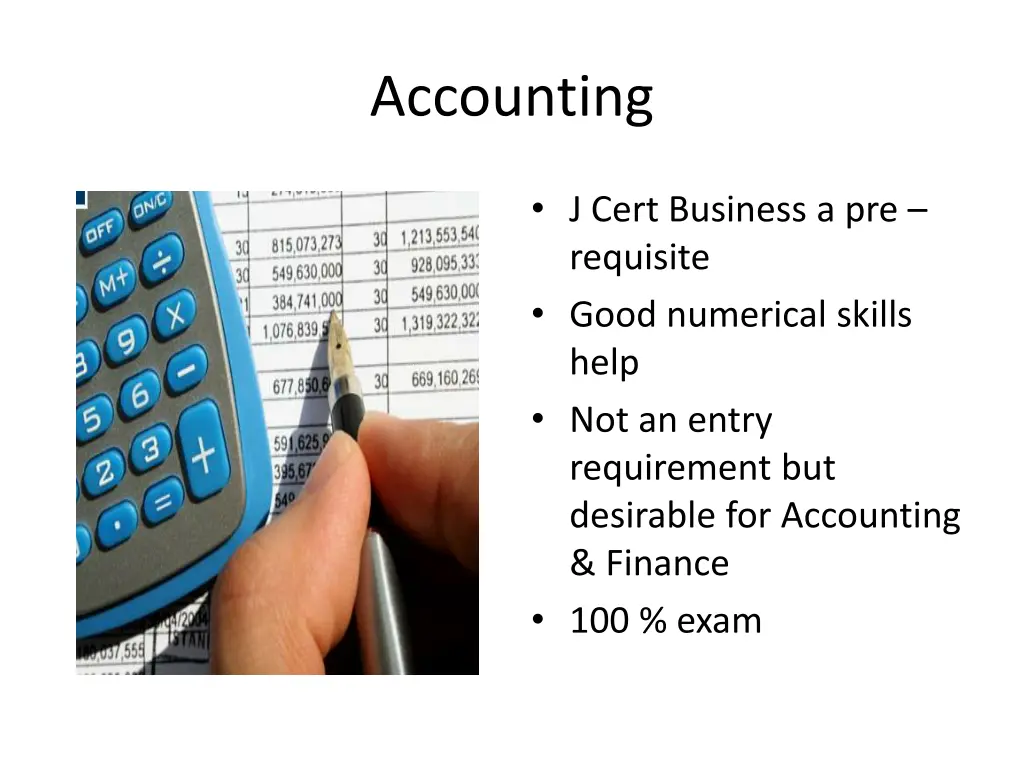 accounting