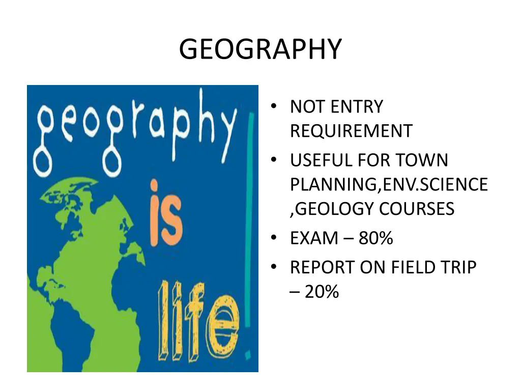 geography
