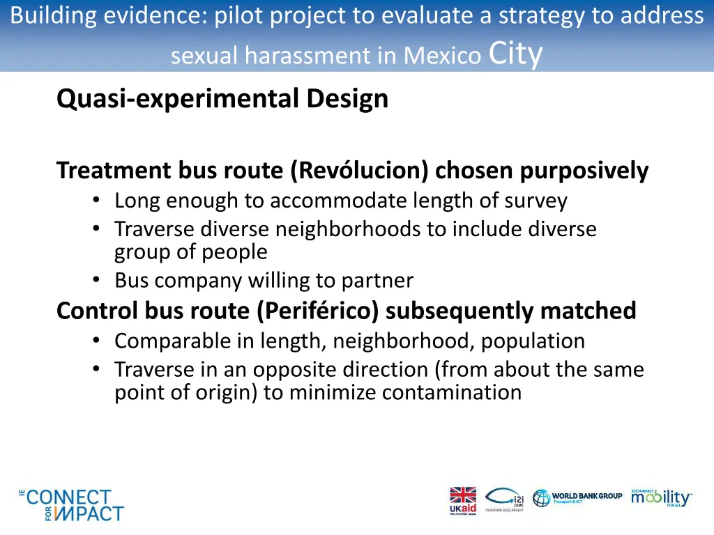 building evidence pilot project to evaluate 1