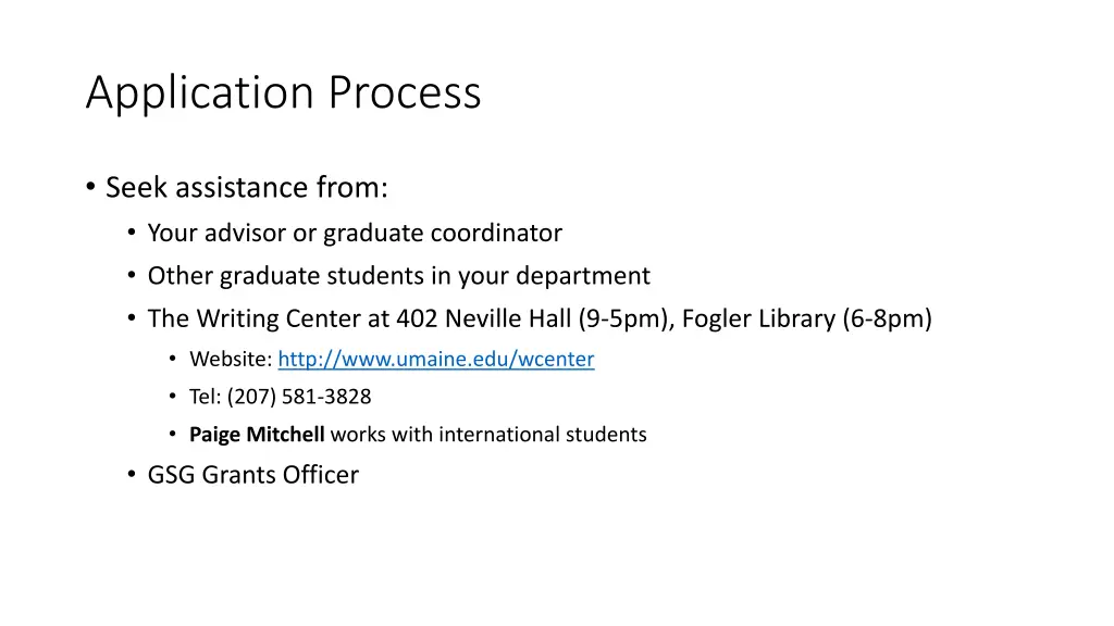 application process 2