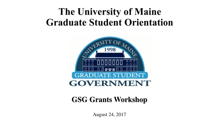 gsg grants workshop