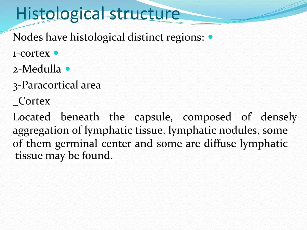 histological structure