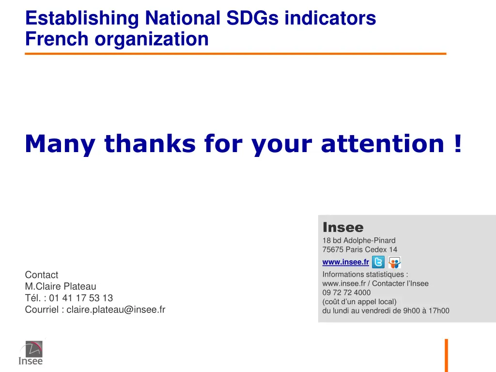 establishing national sdgs indicators french