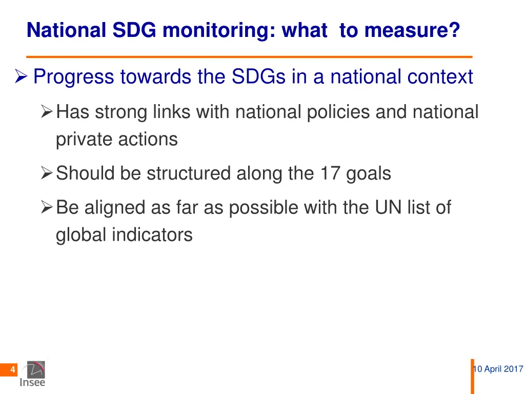national sdg monitoring what to measure