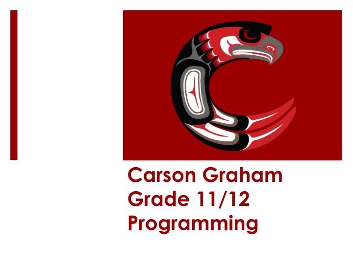 carson graham grade 11 12 programming