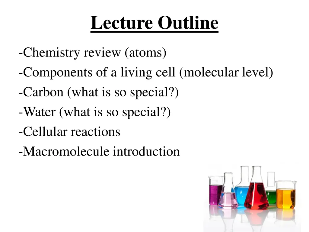 lecture outline