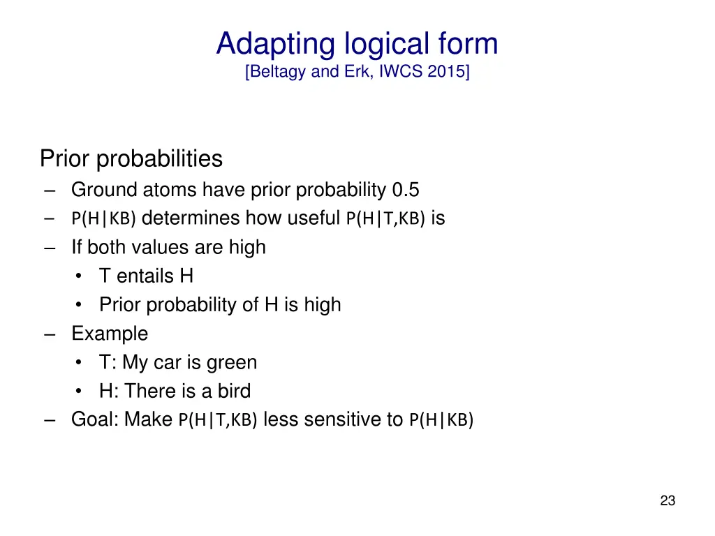 adapting logical form beltagy and erk iwcs 2015 1