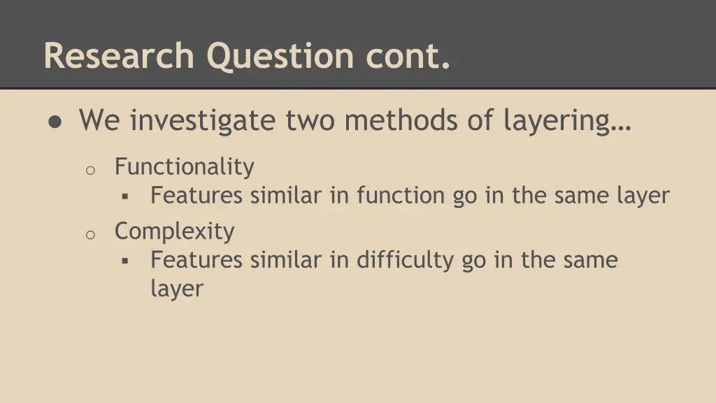 research question cont