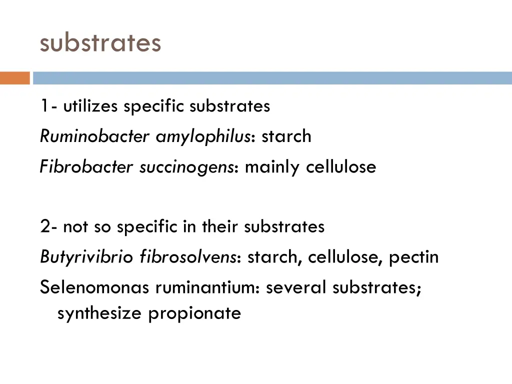 substrates