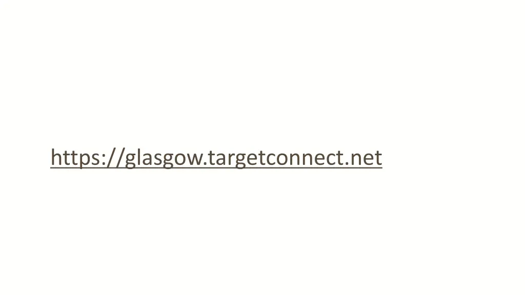 https glasgow targetconnect net