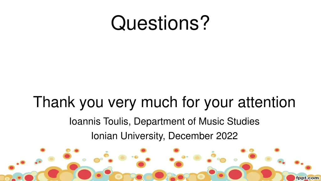 questions