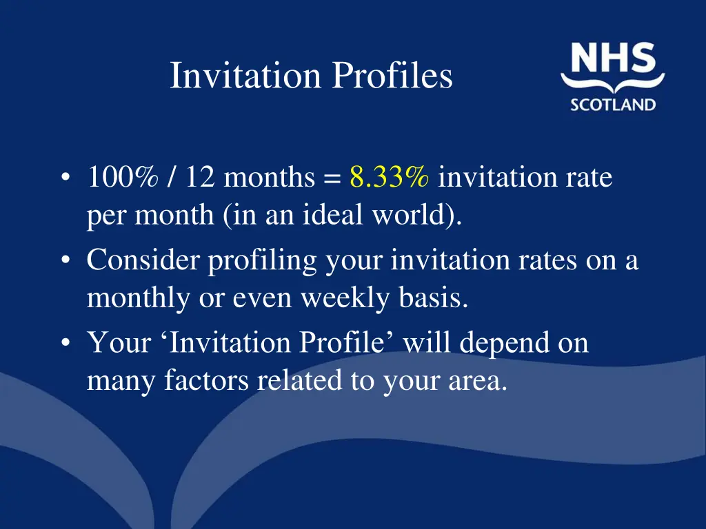 invitation profiles