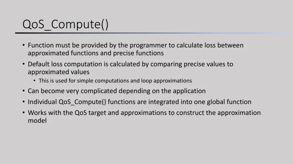 qos compute