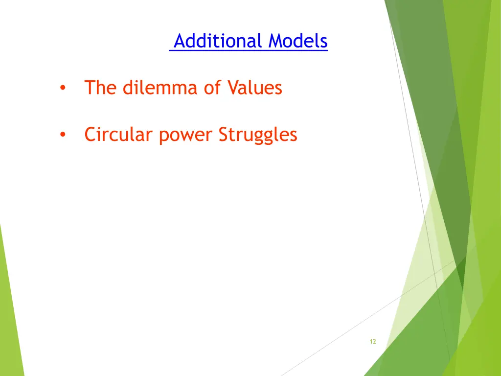 additional models