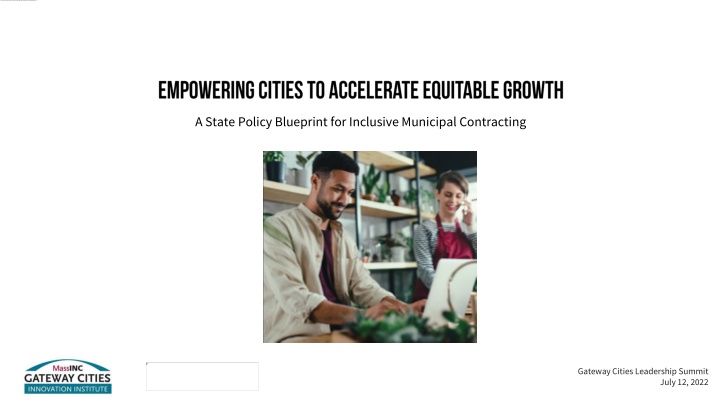 a state policy blueprint for inclusive municipal