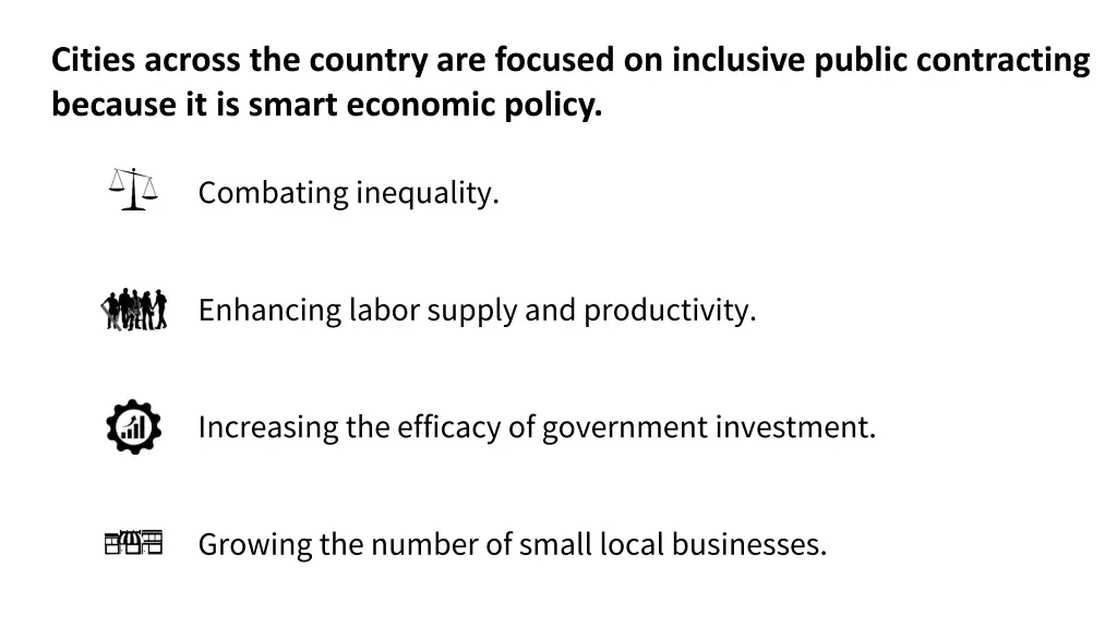 cities across the country are focused