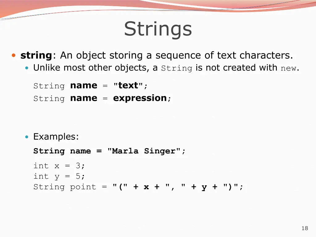 strings