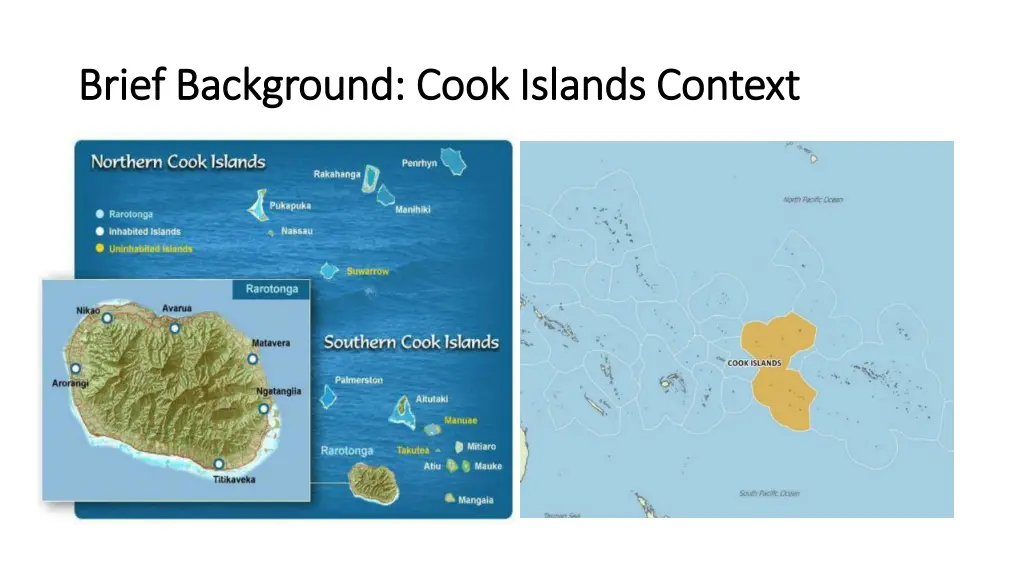 brief background cook islands context brief