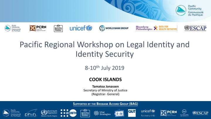 pacific regional workshop on legal identity