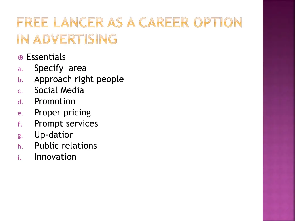 free lancer as a career option in advertising 1