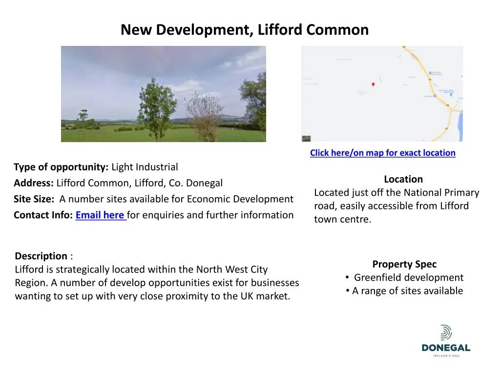 new development lifford common