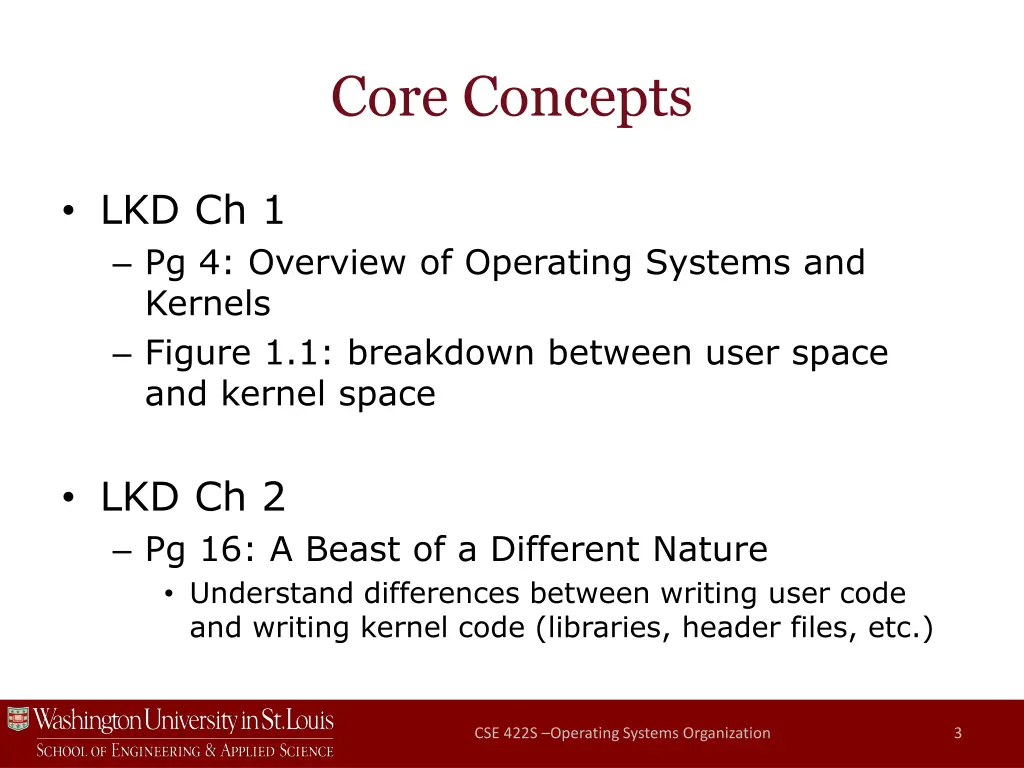 core concepts
