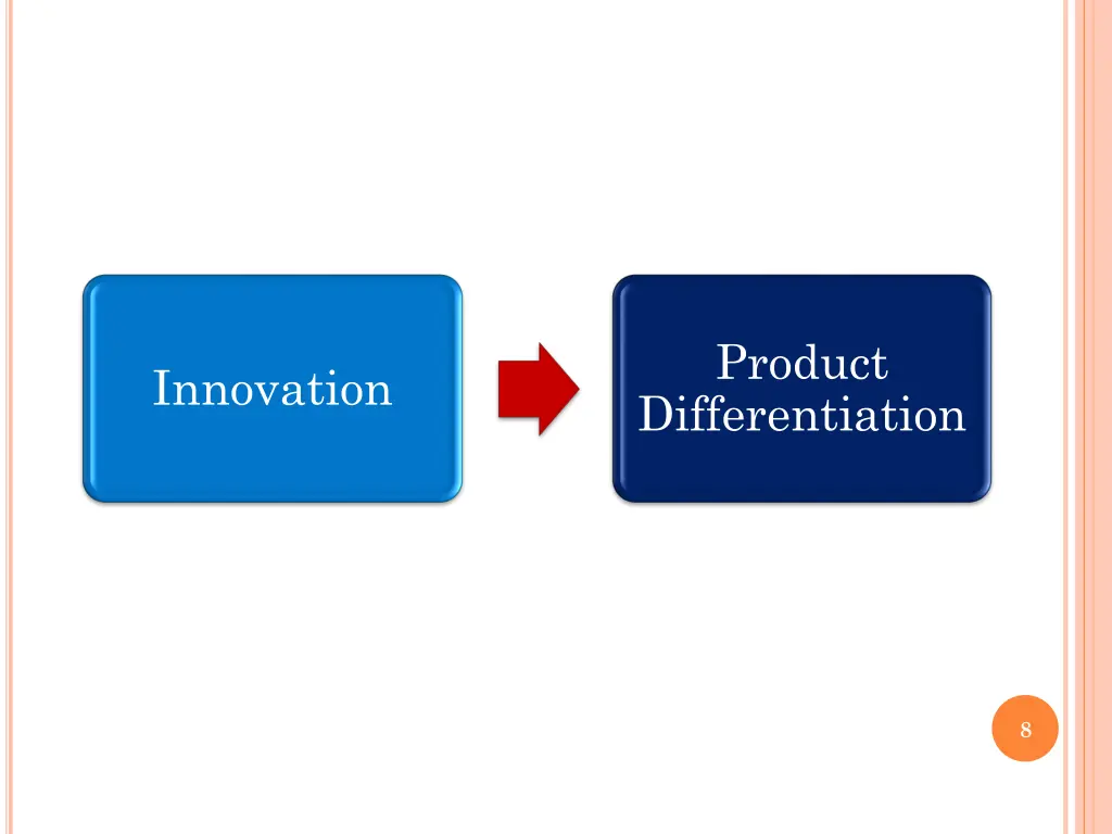 product differentiation