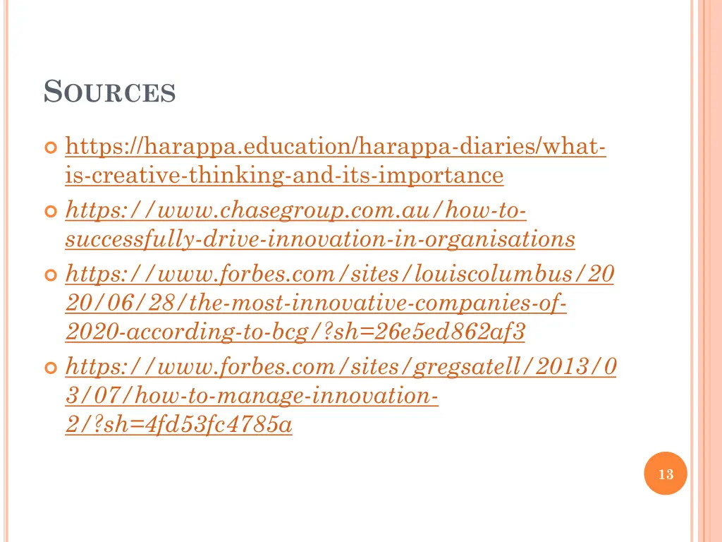 s ources