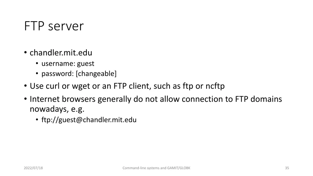 ftp server