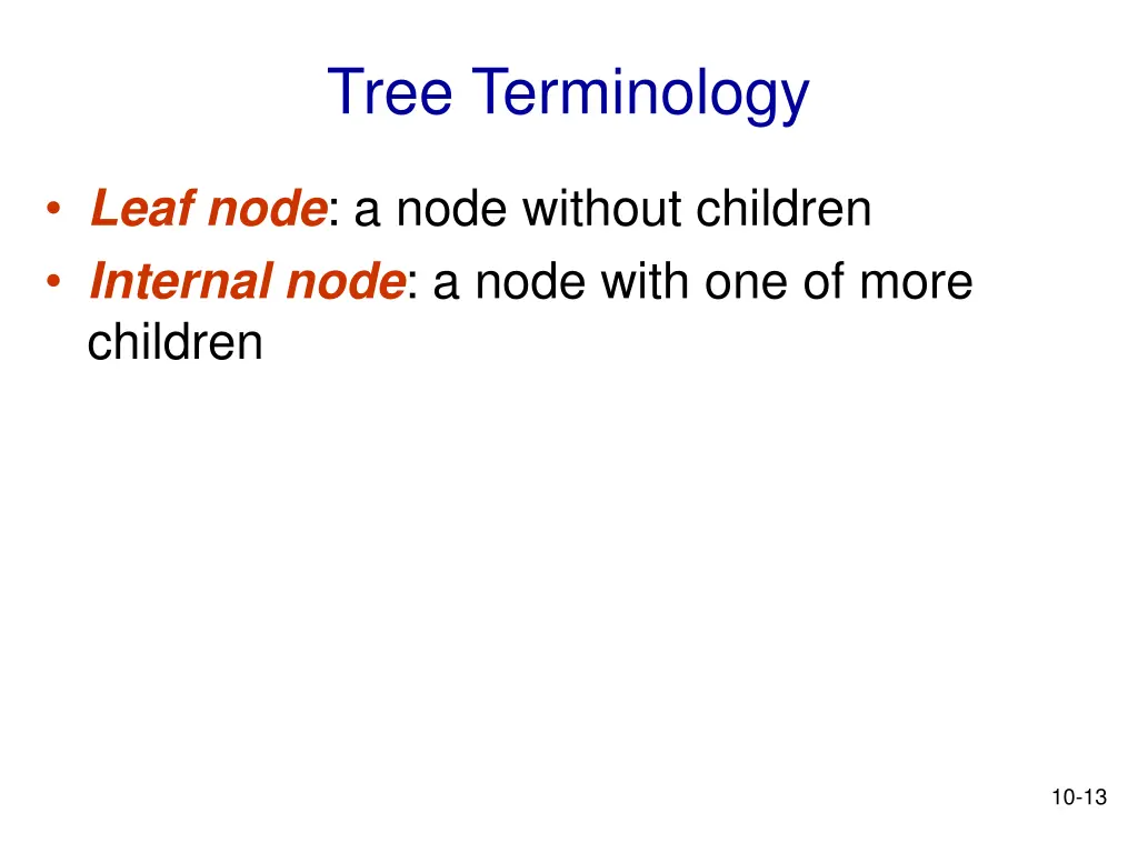 tree terminology 4