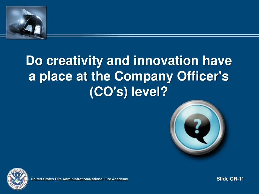 do creativity and innovation have a place