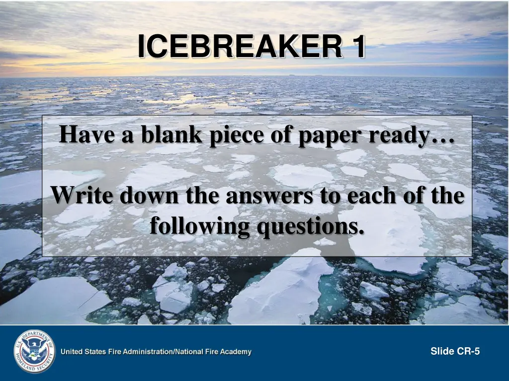 icebreaker 1