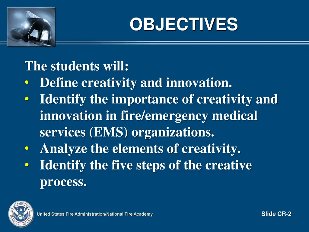 objectives
