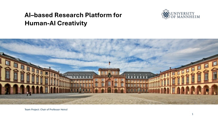 ai based research platform for human ai creativity
