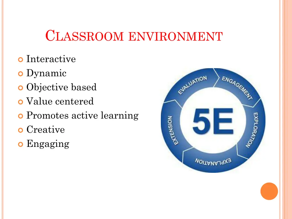 c lassroom environment