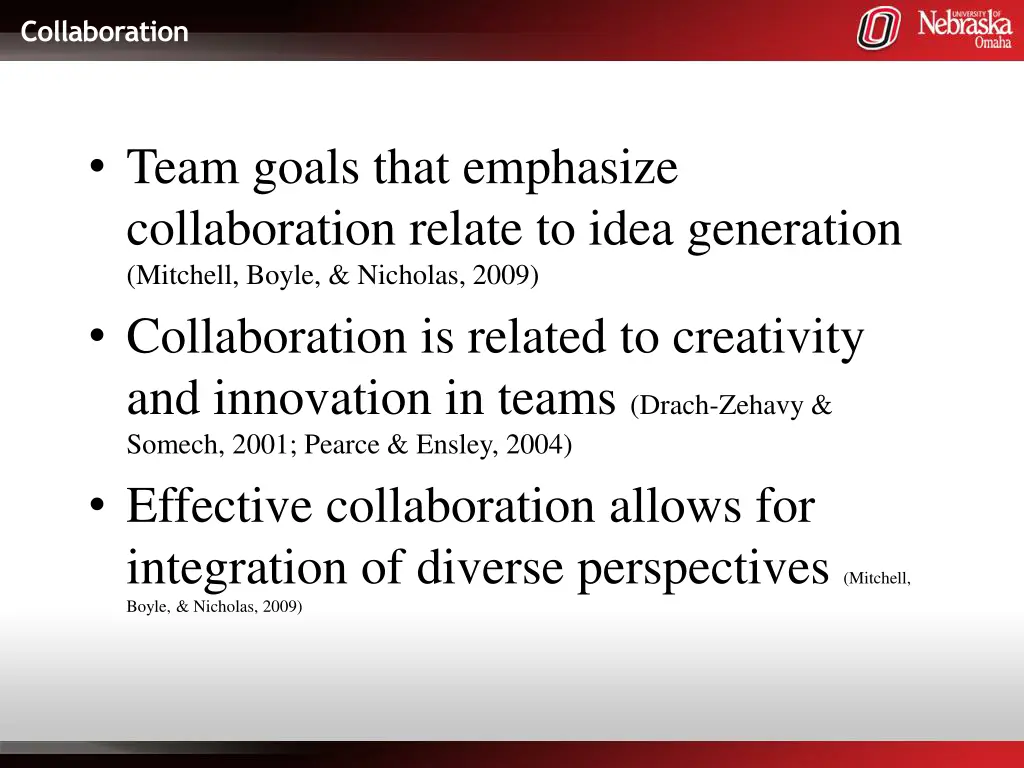 collaboration