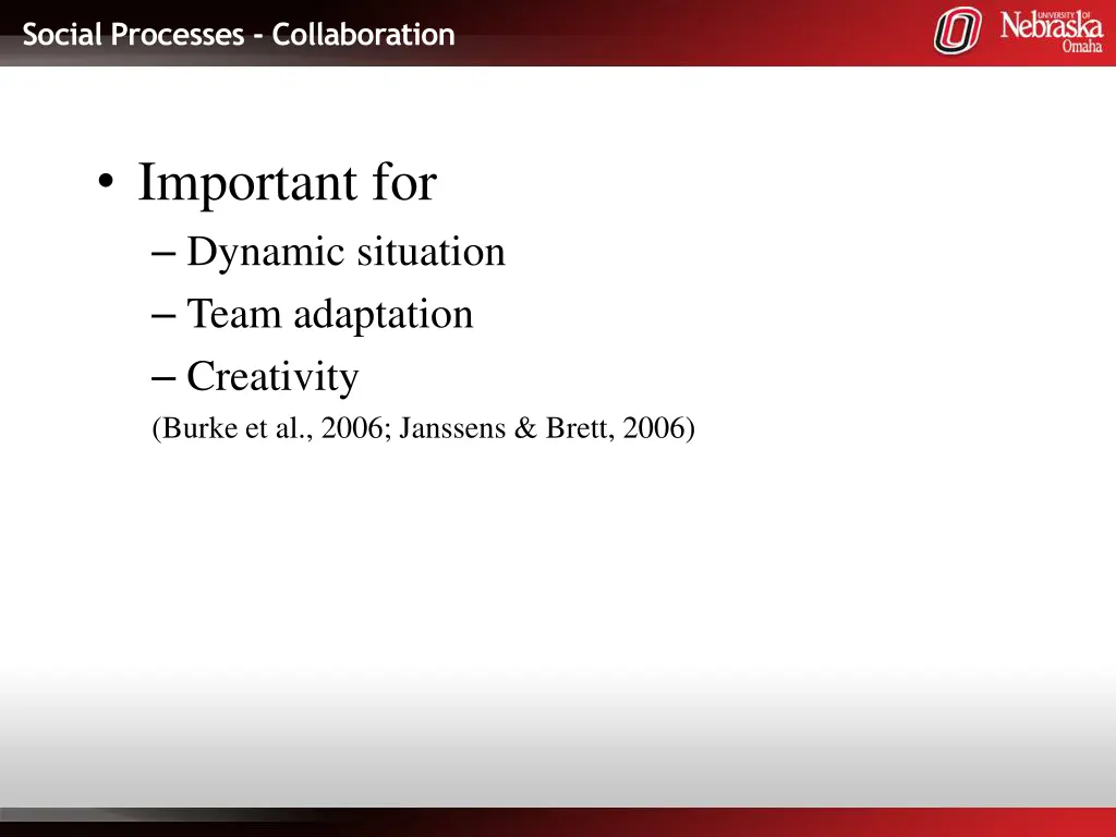 social processes collaboration