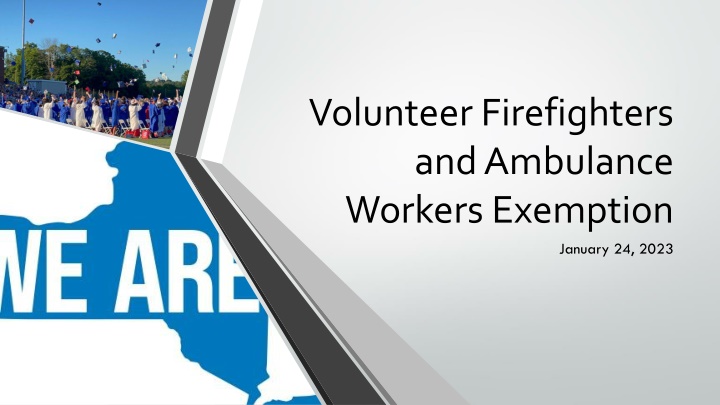 volunteer firefighters and ambulance workers