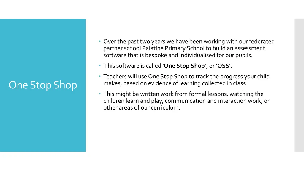 over the past two years we have been working with